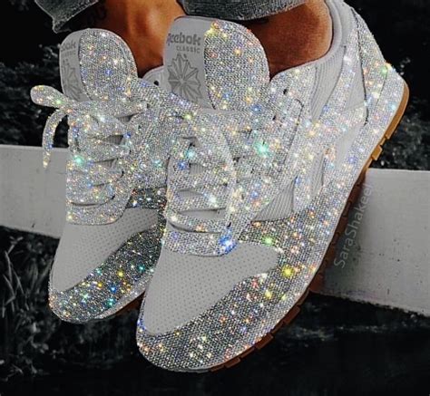 glitter athletic shoes women.